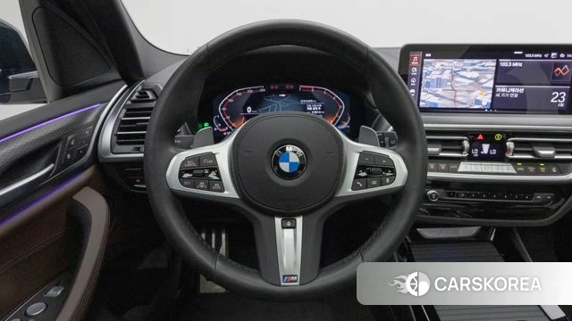 BMW X3 (G01) 2023 Черный из Кореи, фото 3