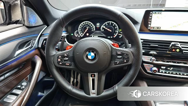 BMW 5 Series (G30) 2019 Черный из Кореи, фото 3