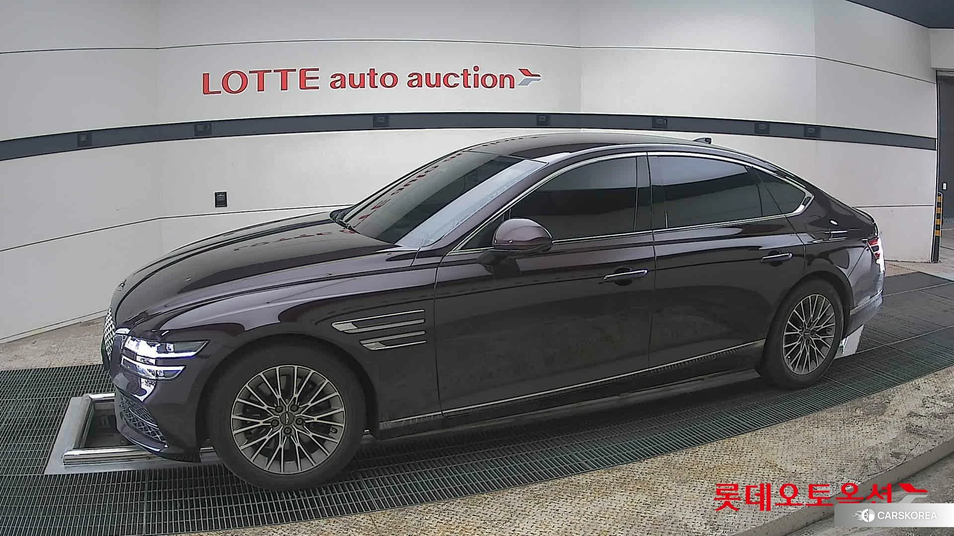 Hyundai G80 2021 Porto Red из Кореи, фото 3