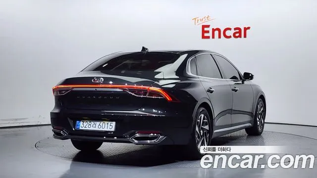 Hyundai The New Grandeur IG Hybrid 2021 Черный из Кореи, фото 3