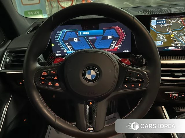 BMW M3 (G80) 2024 Небесно-голубой из Кореи, фото 3