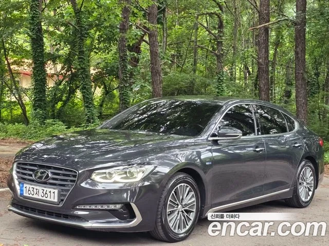 Hyundai Grandeur IG Hybrid 2018 Серый из Кореи, фото 3