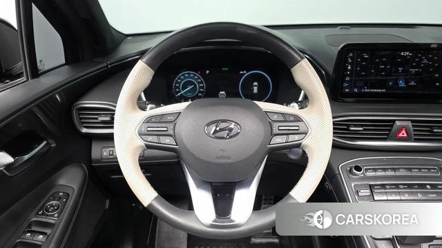 Hyundai The New Santa Fe 2020 Черный из Кореи, фото 3