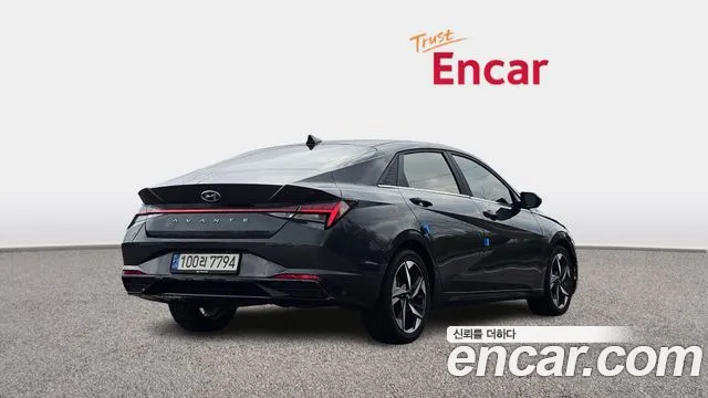 Hyundai Avante (CN7) 2021 Серый из Кореи, фото 3