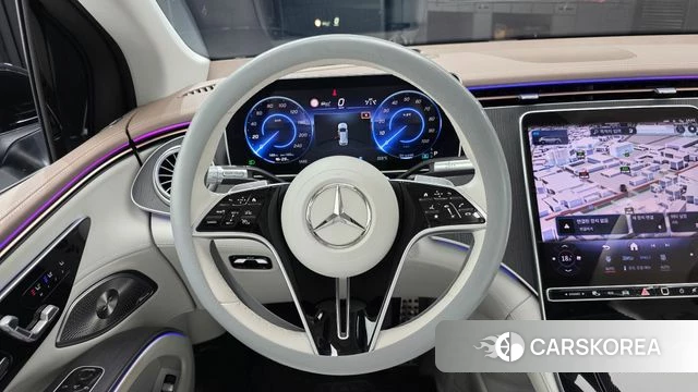 Mercedes-Benz EQS SUV X296 2023 Черный из Кореи, фото 3