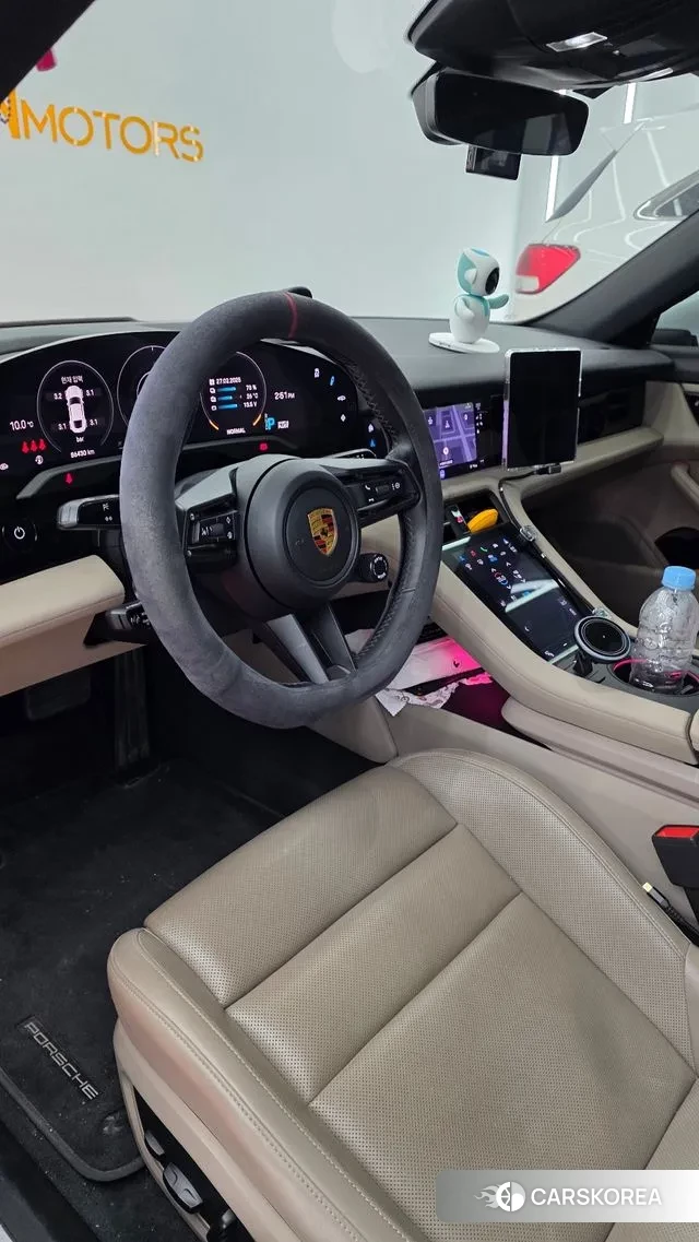 Porsche Taycan 2021 Белый из Кореи, фото 3