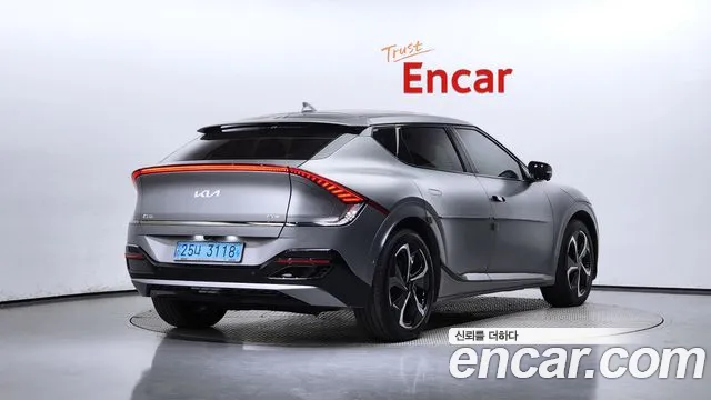 Kia EV6 2022 Серый из Кореи, фото 3