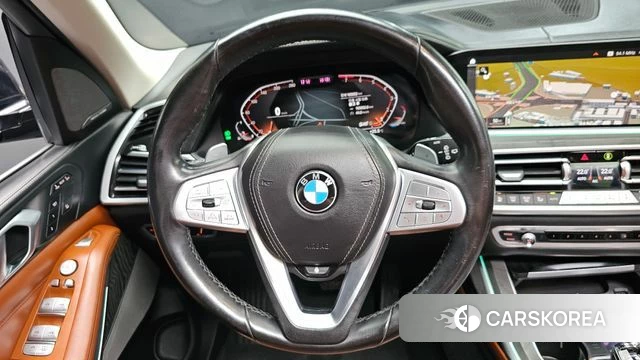BMW X7 (G07) 2019 Черный из Кореи, фото 3