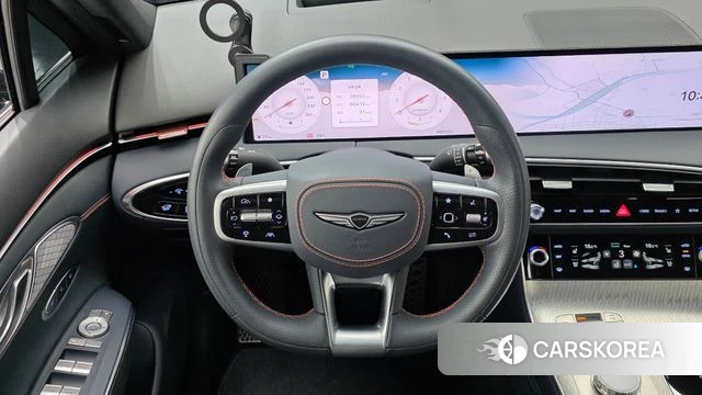 Genesis GV70 2024 Черный из Кореи, фото 3