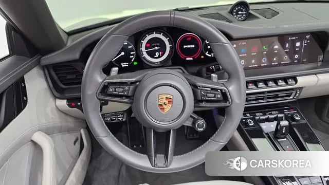 Porsche 911(992) 2023 Серебристо-серый из Кореи, фото 3