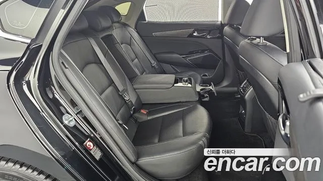 Kia K7 Premier Hybrid 2021 Черный из Кореи, фото 3