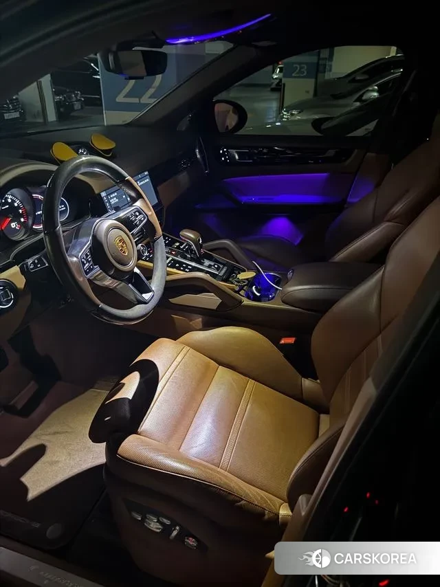 Porsche Cayenne (PO536) 2020 Синий из Кореи, фото 3