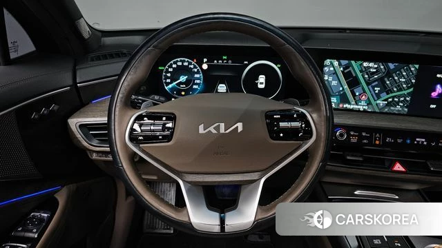 Kia K8 Hybrid 2021 Серый из Кореи, фото 3