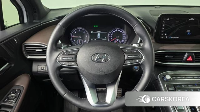 Hyundai The New Santa Fe 2021 Белый из Кореи, фото 3