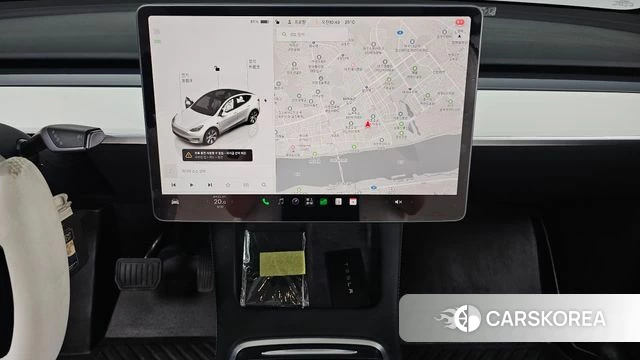Tesla Model Y 2023 Белый из Кореи, фото 3