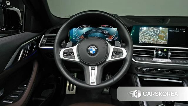 BMW 4 Series (G22) 2022 Черный из Кореи, фото 3