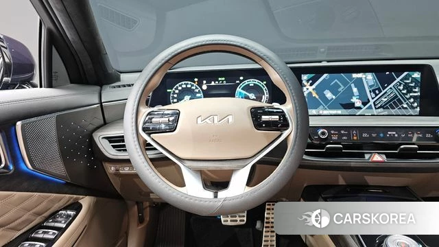 Kia K8 Hybrid 2023 Синий из Кореи, фото 3