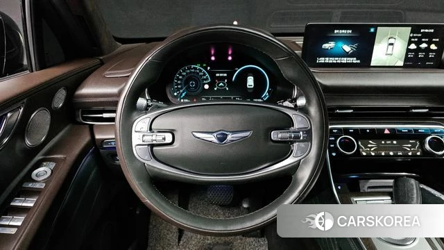 Genesis GV80 2022 Темно-зеленый из Кореи, фото 3