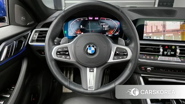 BMW 4 Series (G22) 2022 Синий из Кореи, фото 3