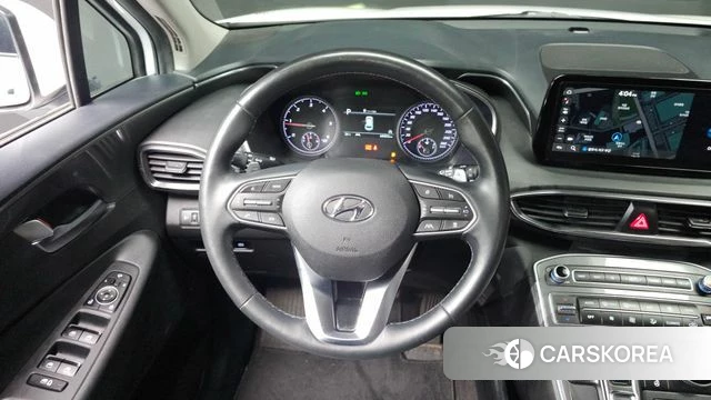Hyundai The New Santa Fe 2022 Белый из Кореи, фото 3