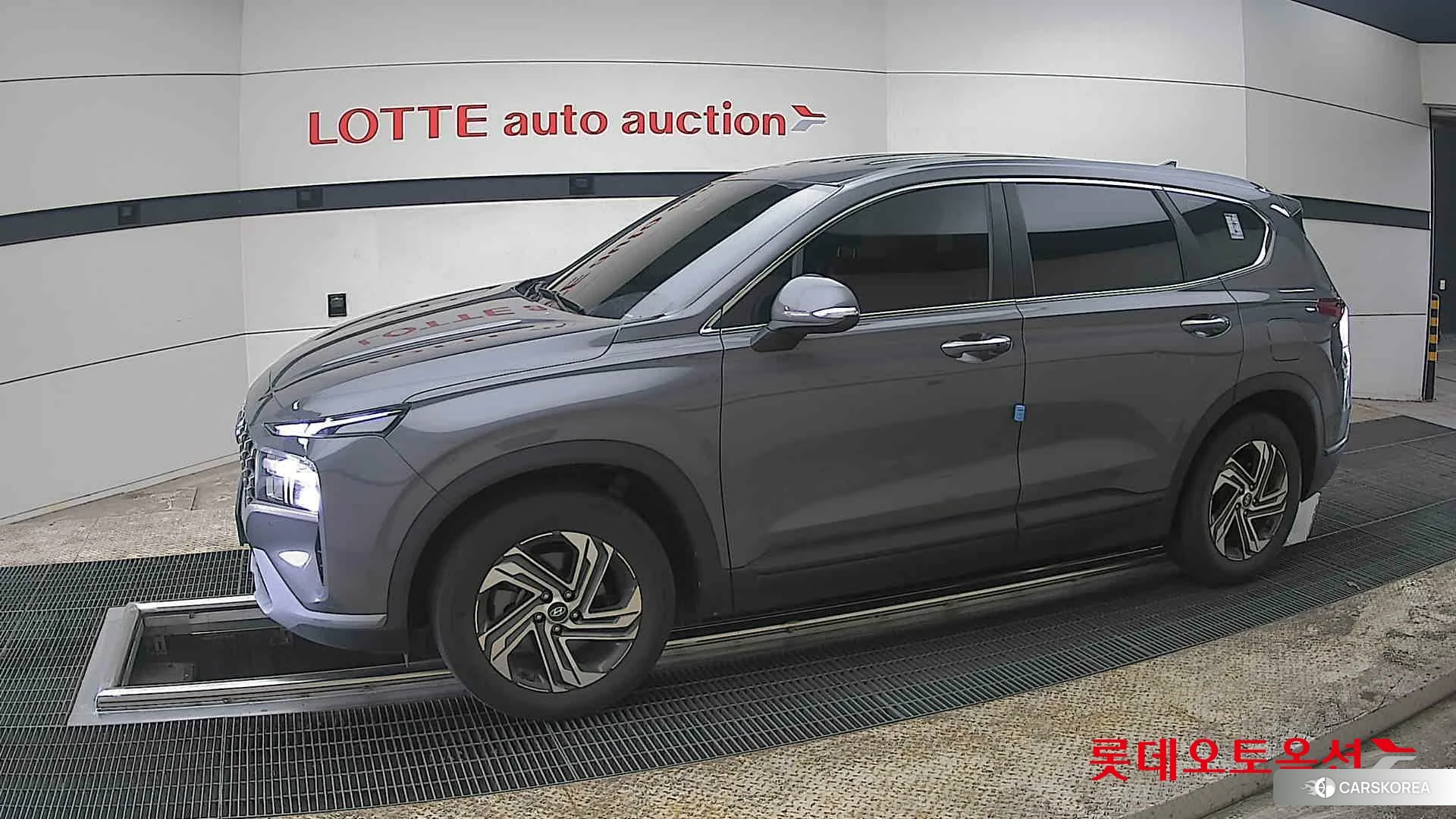 Hyundai Santa Fe 2022 Magnetic Grey Metallic из Кореи, фото 3