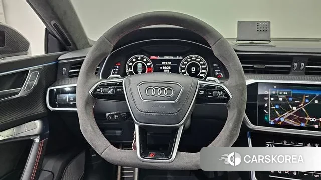Audi RS7 (4K) 2021 Белый из Кореи, фото 3