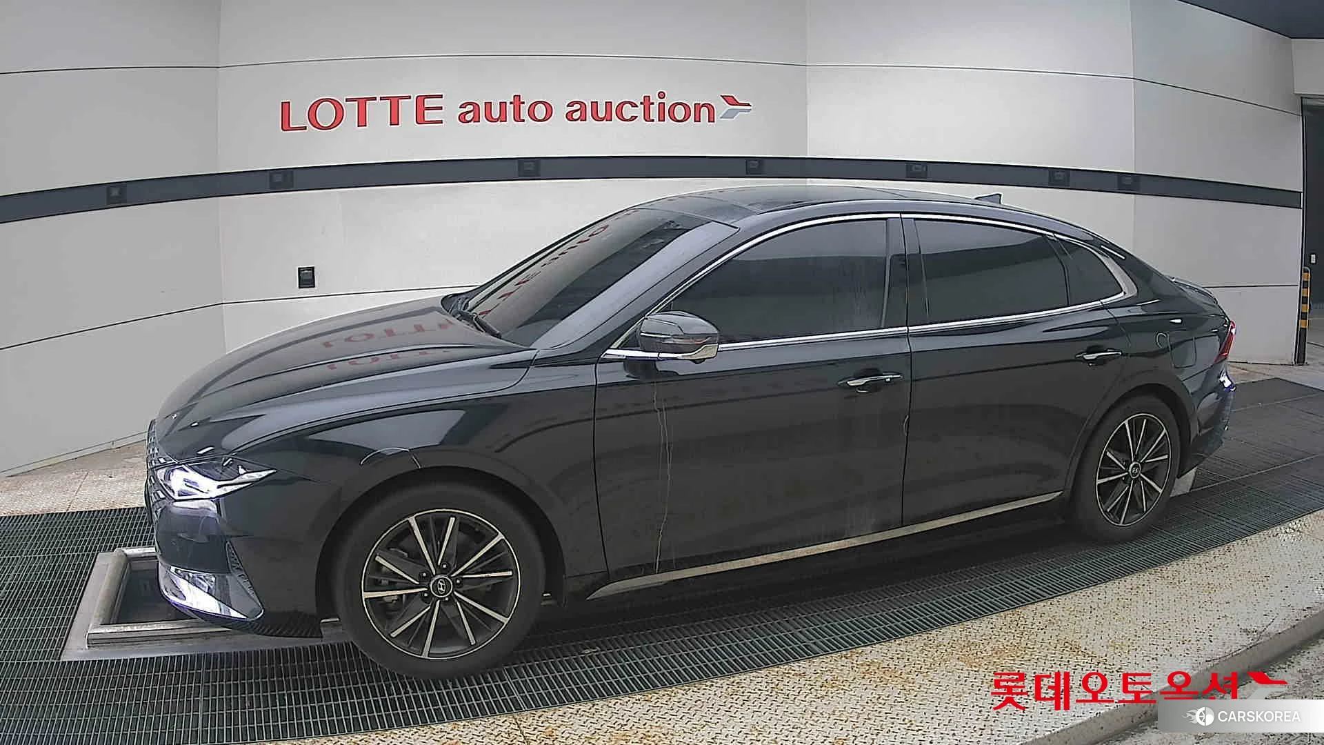 Hyundai Grandeur 2022 Midnight Black Pearl из Кореи, фото 3