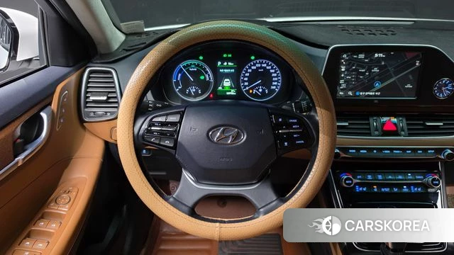 Hyundai Grandeur IG Hybrid 2018 Белый из Кореи, фото 3