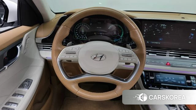 Hyundai The New Grandeur IG Hybrid 2020 Белый из Кореи, фото 3