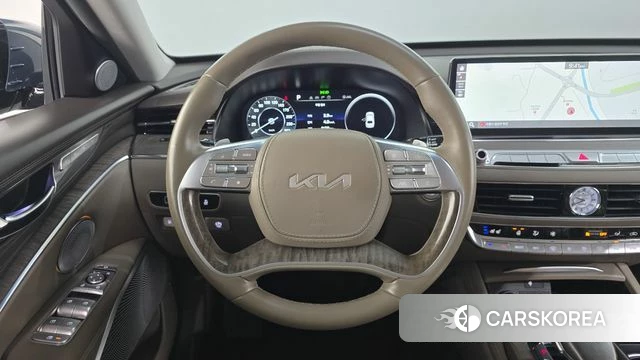 Kia The New K9 2nd generation 2021 Темно-зеленый из Кореи, фото 3