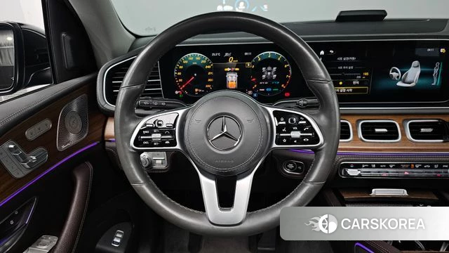 Mercedes-Benz GLE-Class W167 2020 Темно-зеленый из Кореи, фото 3