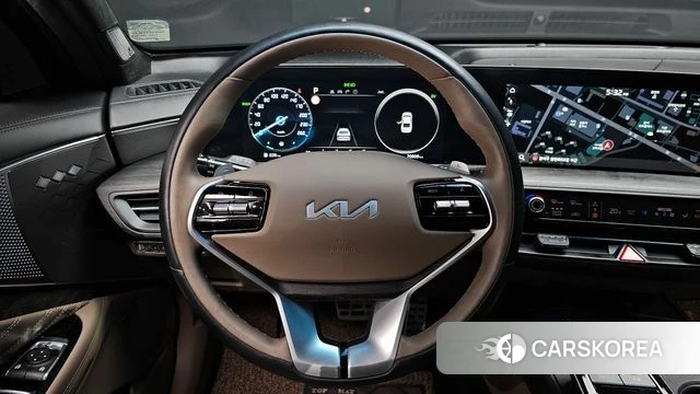 Kia K8 Hybrid 2022 Серый из Кореи, фото 3