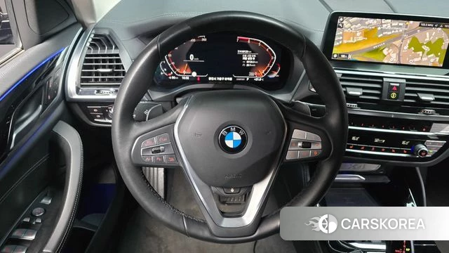 BMW X4 (G02) 2021 Черный из Кореи, фото 3