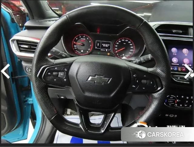 Chevrolet (GM Daewoo) Trailblazer 2021 Небесно-голубой из Кореи, фото 3