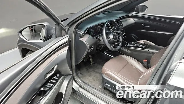 Hyundai Tucson Hybrid (NX4) 2020 Серый из Кореи, фото 3