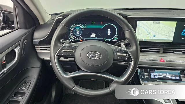 Hyundai The New Grandeur IG Hybrid 2022 Черный из Кореи, фото 3