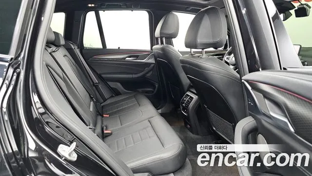 BMW X3 (G01) 2023 Черный из Кореи, фото 3