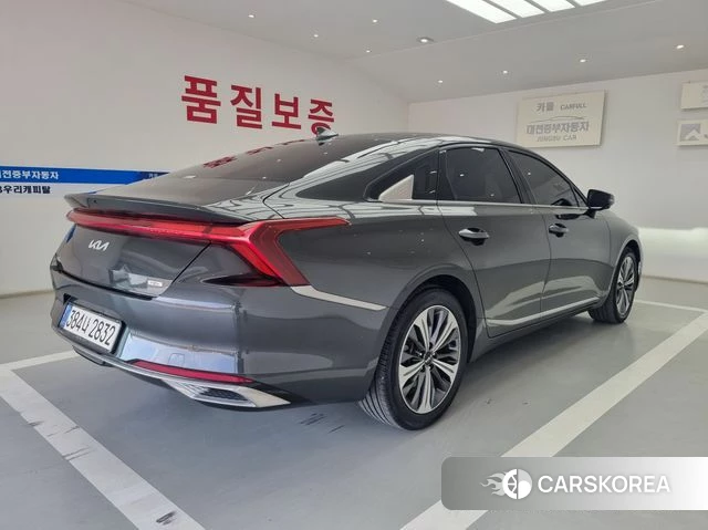 Kia K8 Hybrid 2022 Серый из Кореи, фото 3