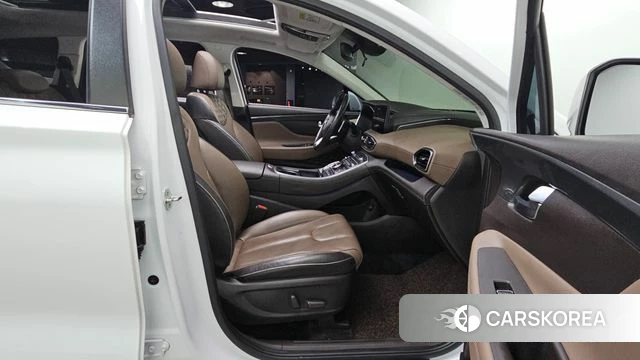 Hyundai The New Santa Fe 2021 Белый из Кореи, фото 3