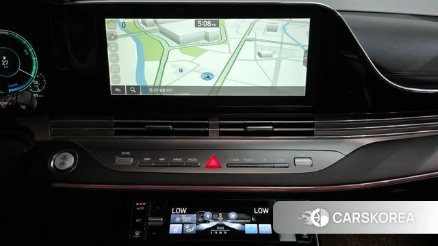 Hyundai The New Grandeur IG Hybrid 2022 Белый из Кореи, фото 3