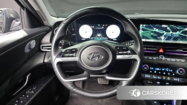 Hyundai Avante Hybrid (CN7) 2022 Серый из Кореи, фото 3