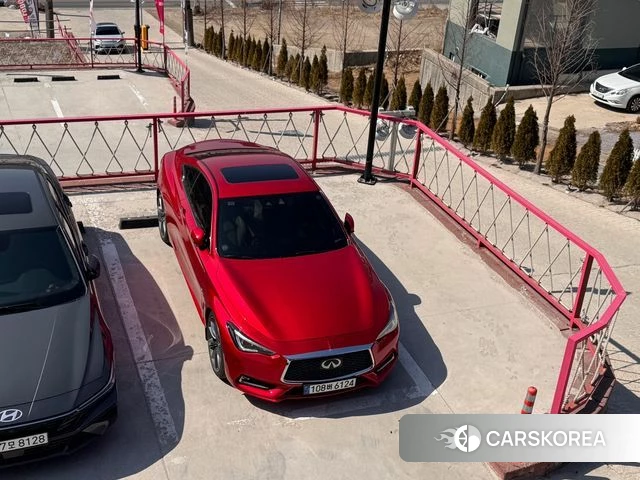 Infiniti Q60 (CV37) 2018 Красный из Кореи, фото 3
