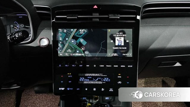 Hyundai Tucson Hybrid (NX4) 2022 Белый из Кореи, фото 3