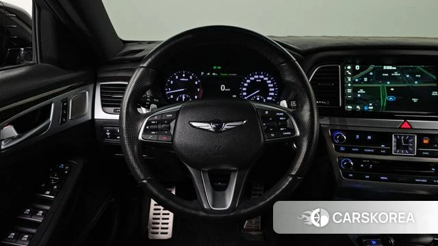 Genesis G80 2018 Черный из Кореи, фото 3