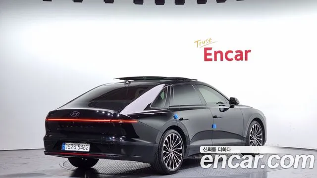 Hyundai Grandeur (GN7) 2023 Черный из Кореи, фото 3