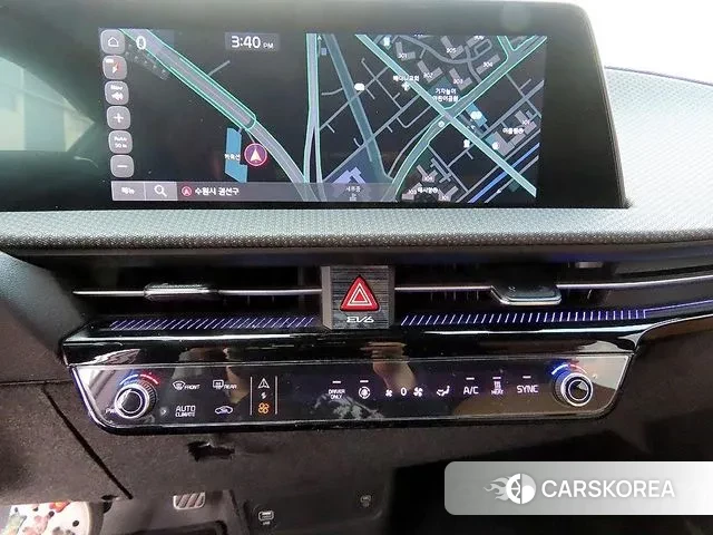 Kia EV6 2022 Синий из Кореи, фото 3