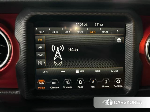 Jeep Gladiator (JT) 2022 Красный из Кореи, фото 3
