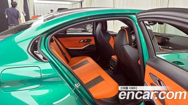 BMW M3 (G80) 2024 Зеленый из Кореи, фото 3