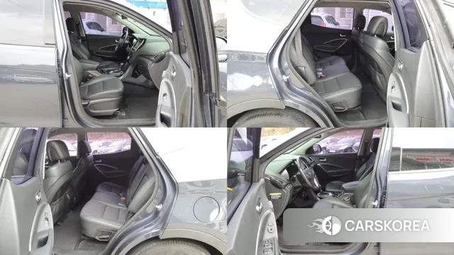 Hyundai Santa Fe The Prime 2018 Синий из Кореи, фото 3