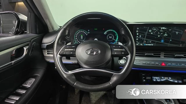 Hyundai The New Grandeur IG Hybrid 2021 Серый из Кореи, фото 3